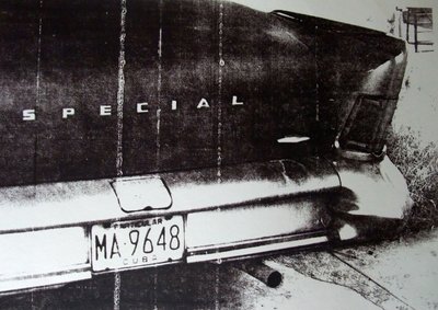Black and White Car by David Studwell